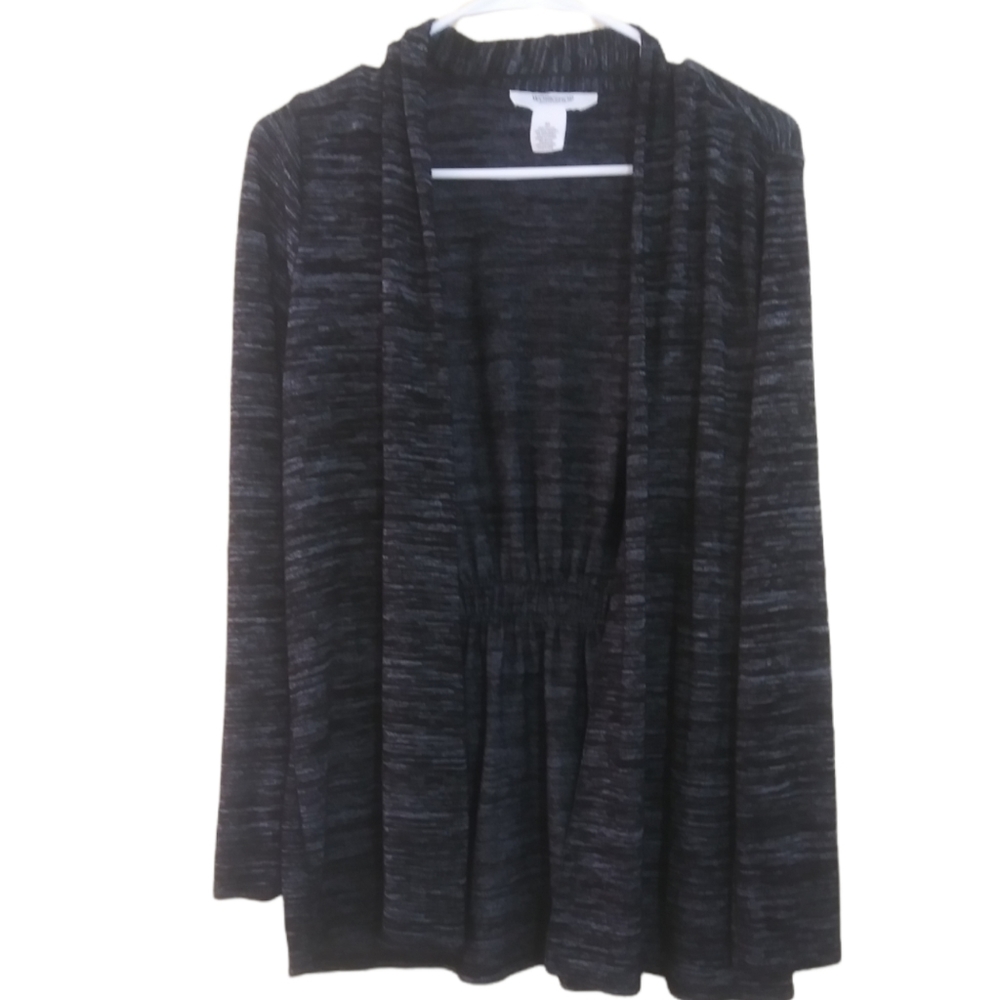 Workshop Republic Black & Gray Cardigan